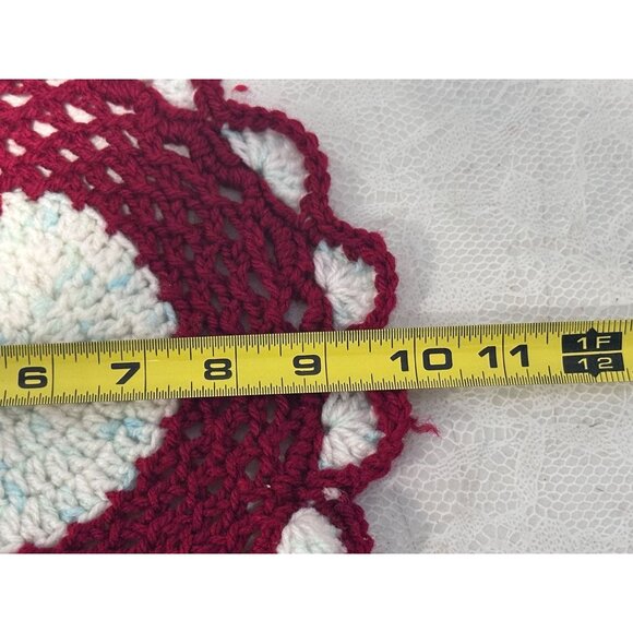 Crochet Placemats Table Lamp Protector Gramma Collection Retro Lot of 8 Varity - Picture 14 of 15